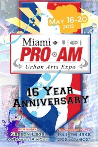 Miami Pro-Am 2012 Flyer